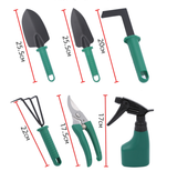 Ten-piece gardening tool set