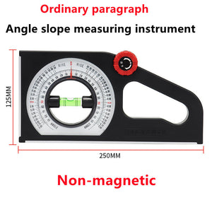 Slope Ruler Magnetic Multi-function Level Measuring Instrument