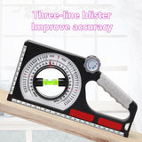 Slope Ruler Magnetic Multi-function Level Measuring Instrument